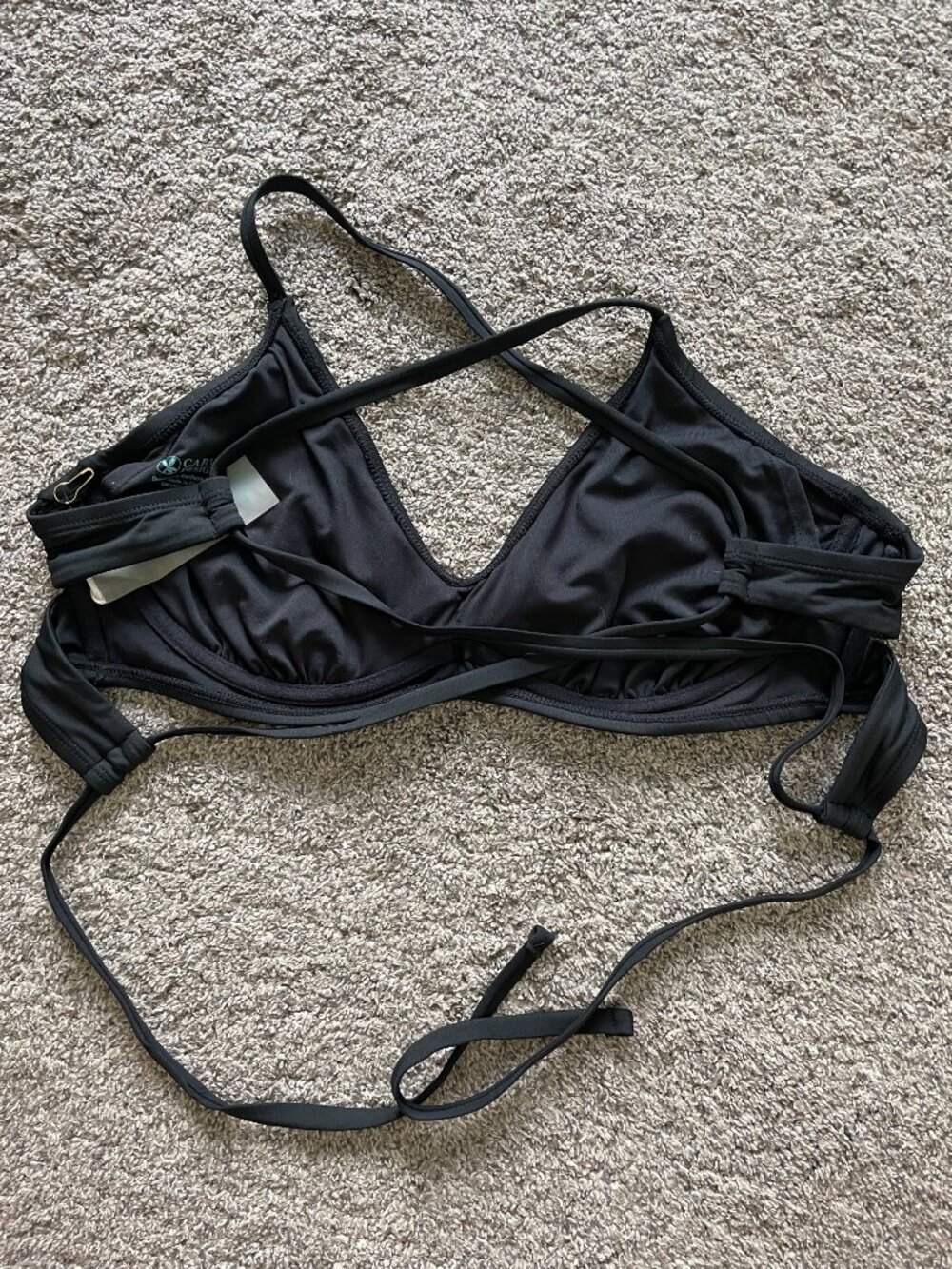 NWOT Carve Designs Camari Top, 36DD, Black - Picture 6 of 6